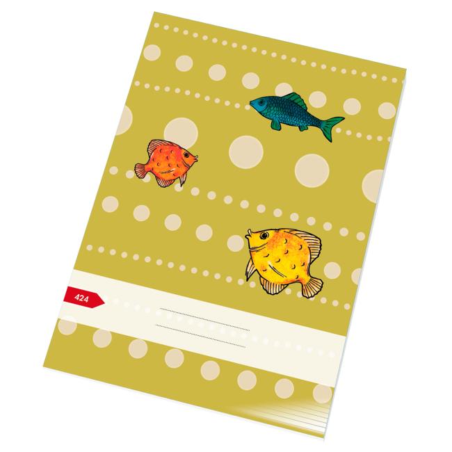 [BK042400] Notizbuch 424, A4, 20 Blatt, liniert