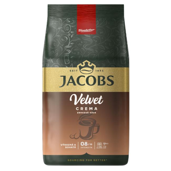 Jacobs Velvet Crema Kaffeebohnen 1000g