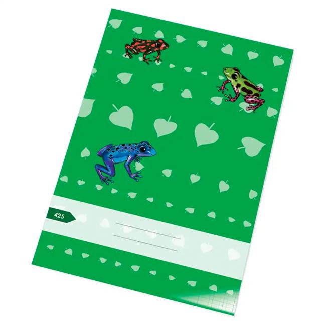 [BK042500] Notizbuch 425, A4, 20 Blatt, kariert