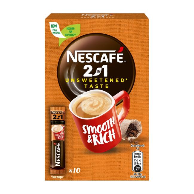 NESCAFÉ Classic 2in1 Kaffee 10 x 8 g