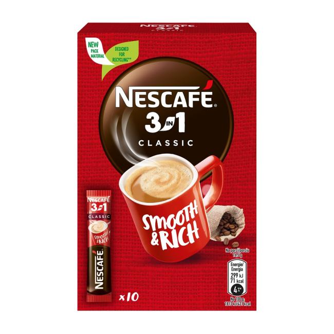 [PT502008] NESCAFÉ Classic 3in1 Instantkaffee 10 x 16,5 g