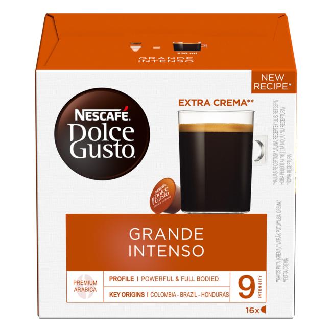 Kaffeekapseln DOLCE GUSTO Grande Intenso (16 Stück)