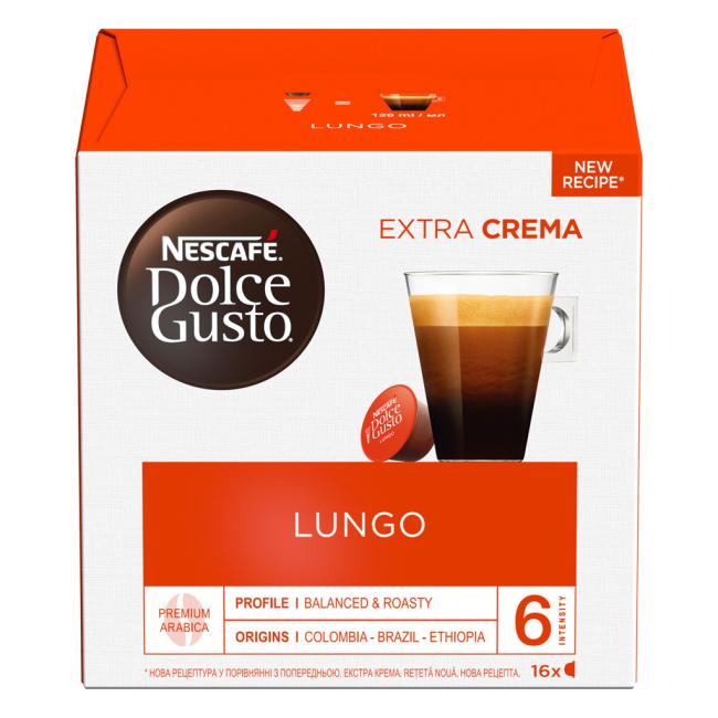 DOLCE GUSTO Caffé Lungo Kaffeekapseln (16 Stk.)