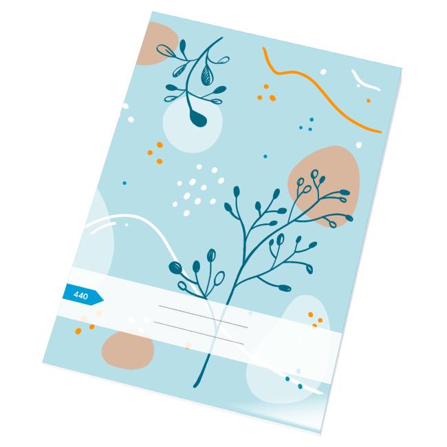 [BK044000] Notizbuch 440, A4, 40 Blatt, blanko