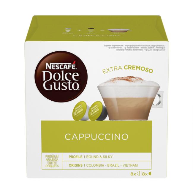 DOLCE GUSTO Cappuccino-Kaffeekapseln (16 Stück)