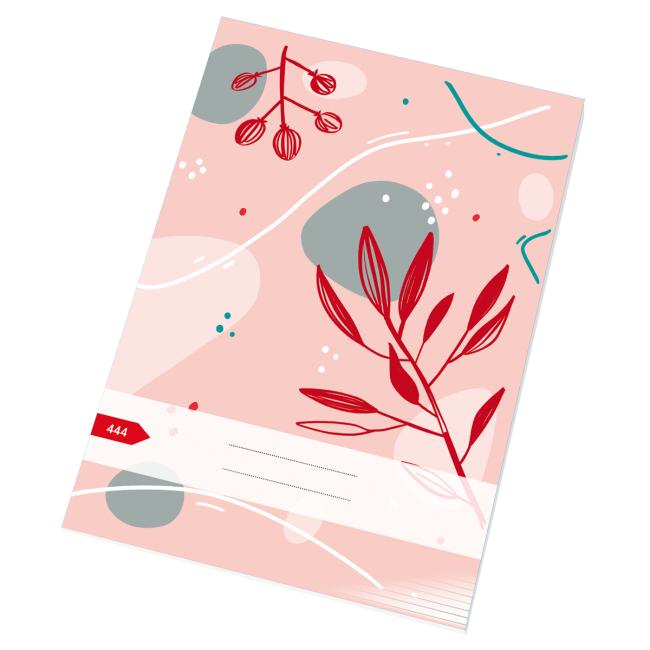 [BK044400] Notizbuch 444, A4, 40 Blatt, liniert