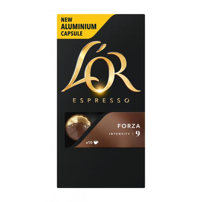 [PT528716] L'OR Forza Kapseln, 10 Kapseln, 52 g