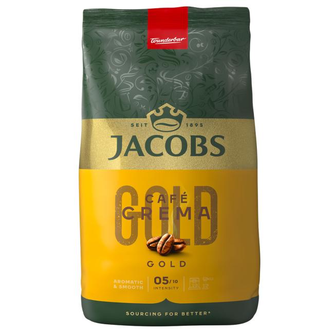 JACOBS Crema Gold Kaffeebohnen 1 kg