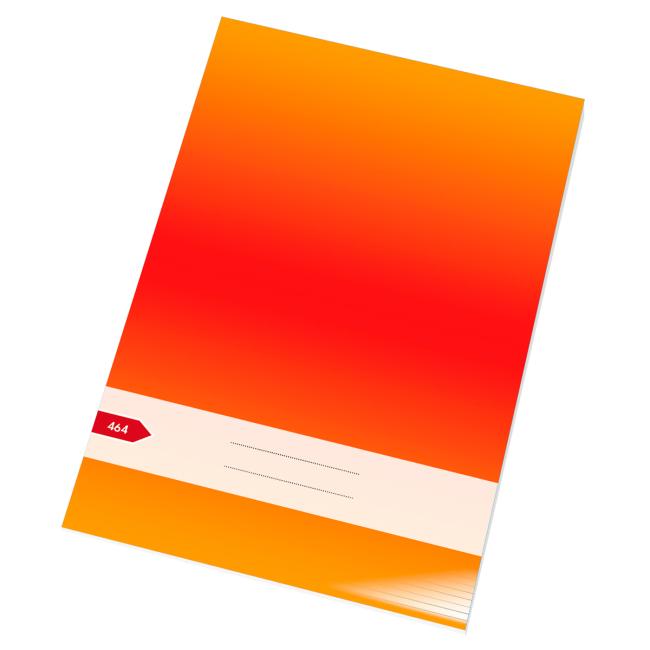 [BK046400] Notizbuch 464, A4, 60 Blatt, liniert