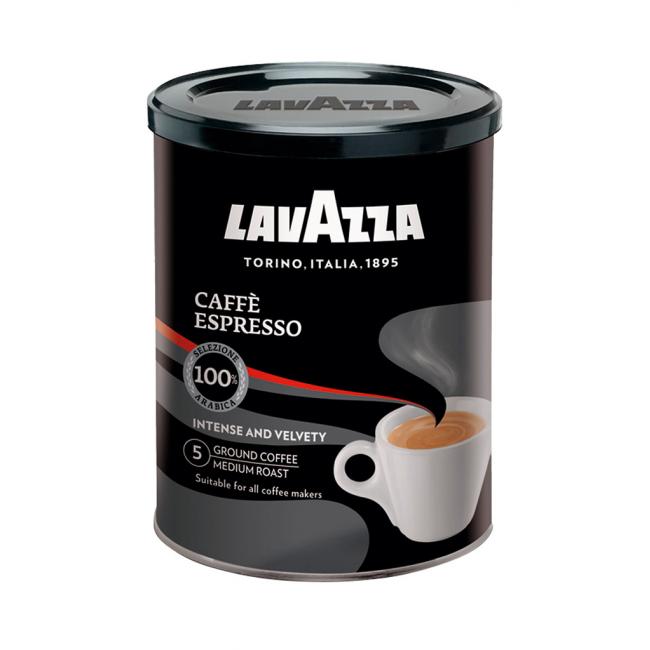 [PT540101] Gemahlener Kaffee LAVAZZA Caffé Espresso in der Dose 250 g