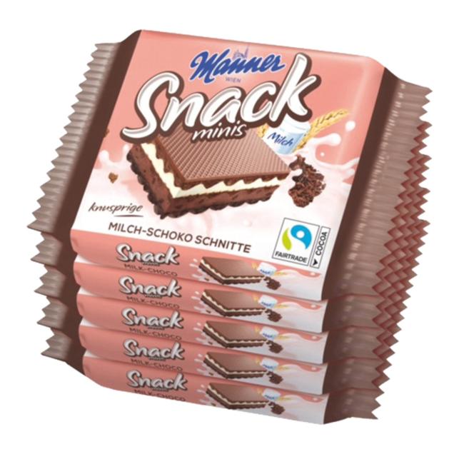 Manner Snack Minis Kakaowaffeln 28 x 25 g