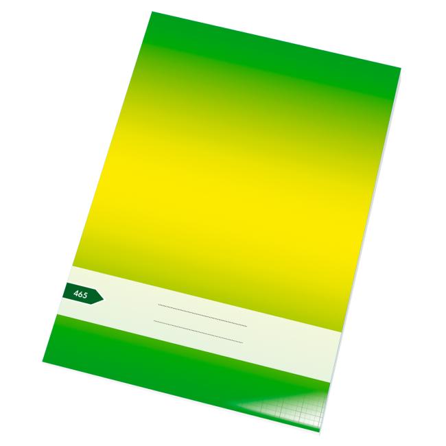 [BK046500] Notizbuch 465, A4, 60 Blatt, kariert
