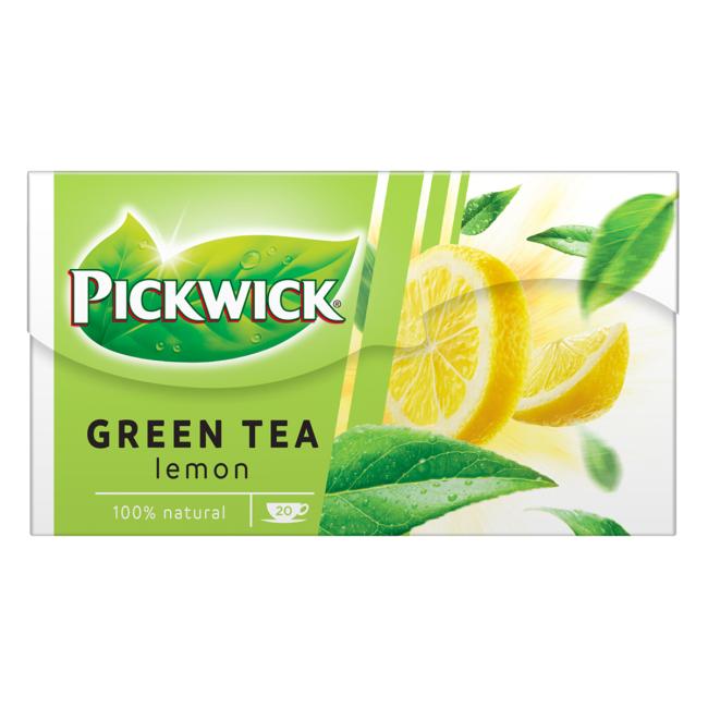 PICKWICK Grüner Tee mit Zitrone HB 20 x 2 g