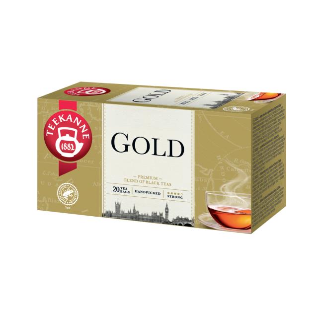 [PT604582] TEEKANNE Schwarztee Gold HB 20 x 2 g