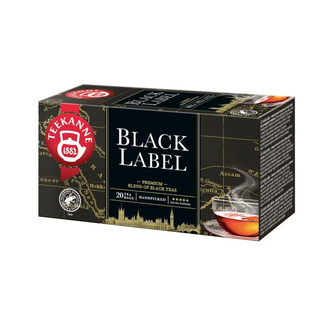 TEEKANNE Schwarztee Black Label HB 20 x 2 g
