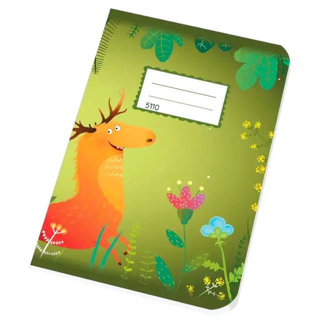 [BK051100] Notizbuch 5110 A5, 10 Blatt kariert