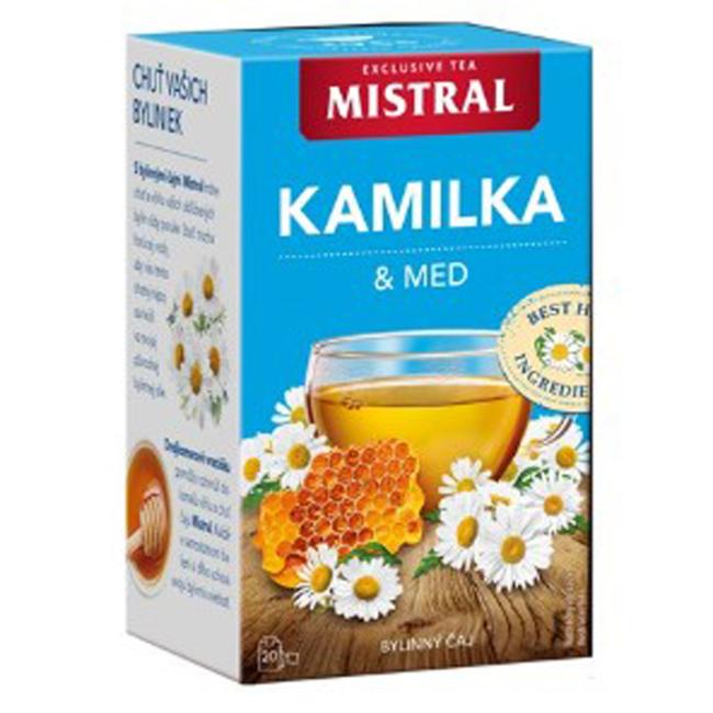 MISTRAL Kräutertee Kamille, Honig HB 30 g