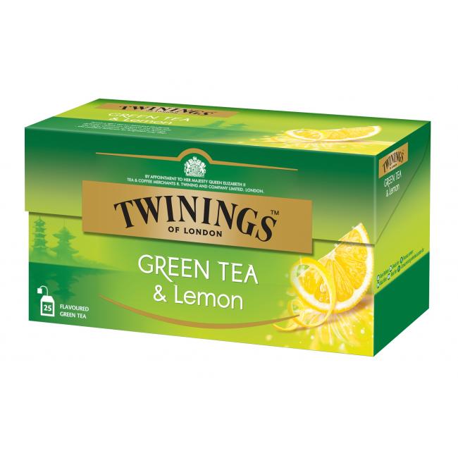 [PT604826] Twinings Grüner & Zitronentee HB 25 x 5 g