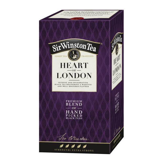 Tee SIR WINSTON Heart of London HB 20 x 2 g