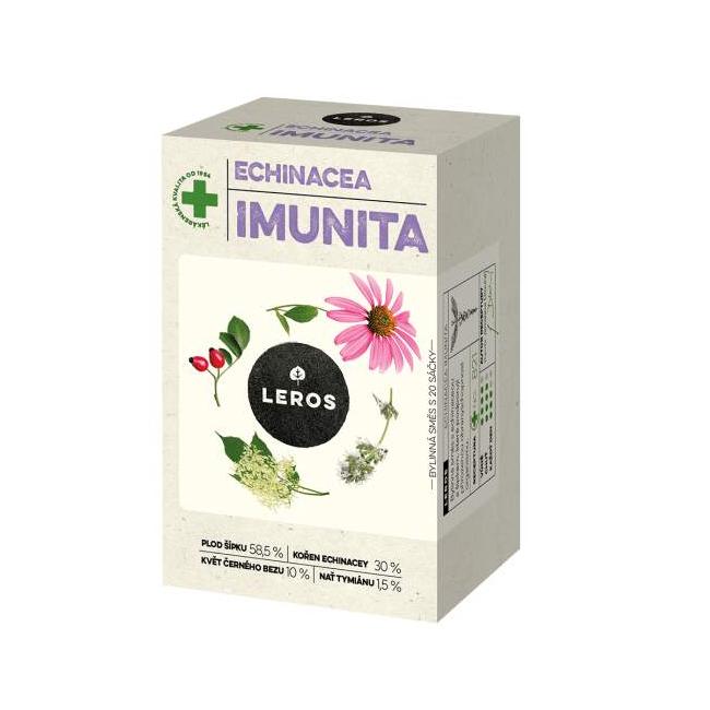 LEROS Natur Kräutertee zur Stärkung des Immunsystems mit Echinacea HB 10 x 1,5 g