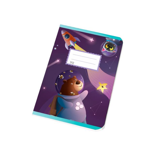 [BK051200] Notizbuch 512 A5 10 Blatt liniert