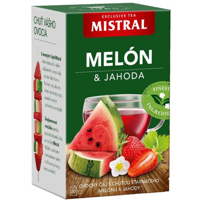 [PT605032] Tee MISTRAL Fruchtmelone Erdbeere HB 40 g
