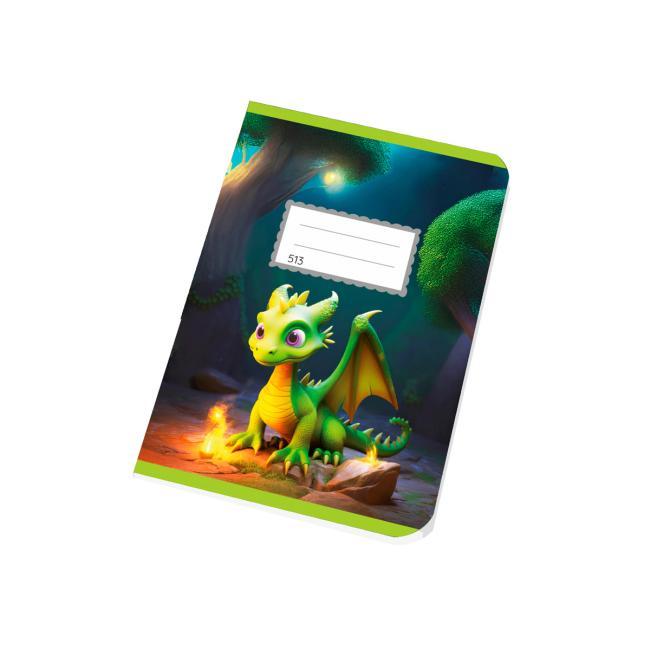 [BK051300] Notizbuch 513, A5, 10 Blatt, liniert