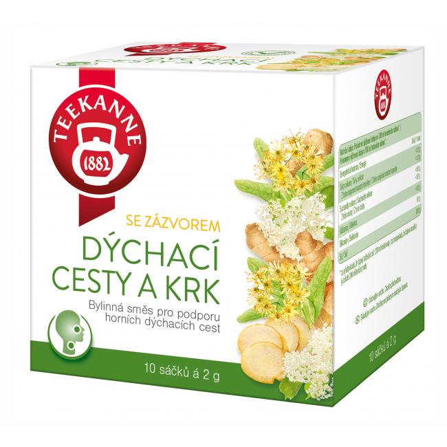 [PT615192] TEEKANNE Hals- und Atemwegstee mit Ingwer HB 10 x 2 g