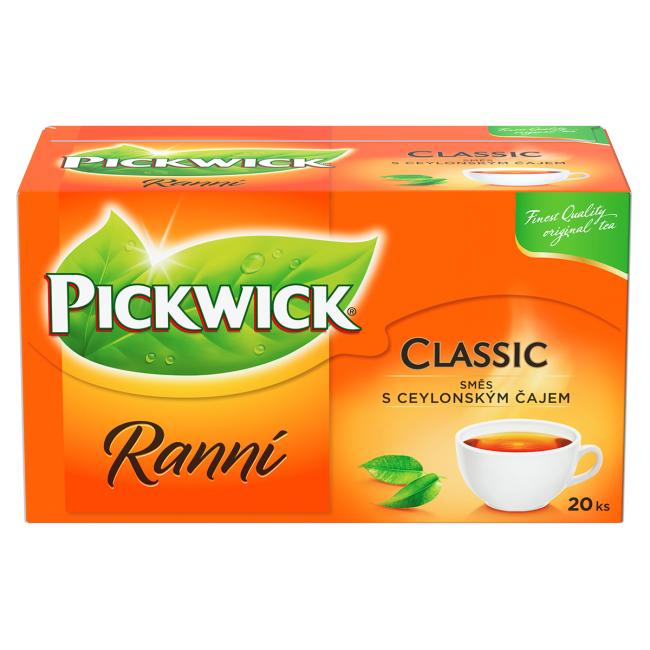 PICKWICK Schwarzer Morgentee 20 x 1,75 g