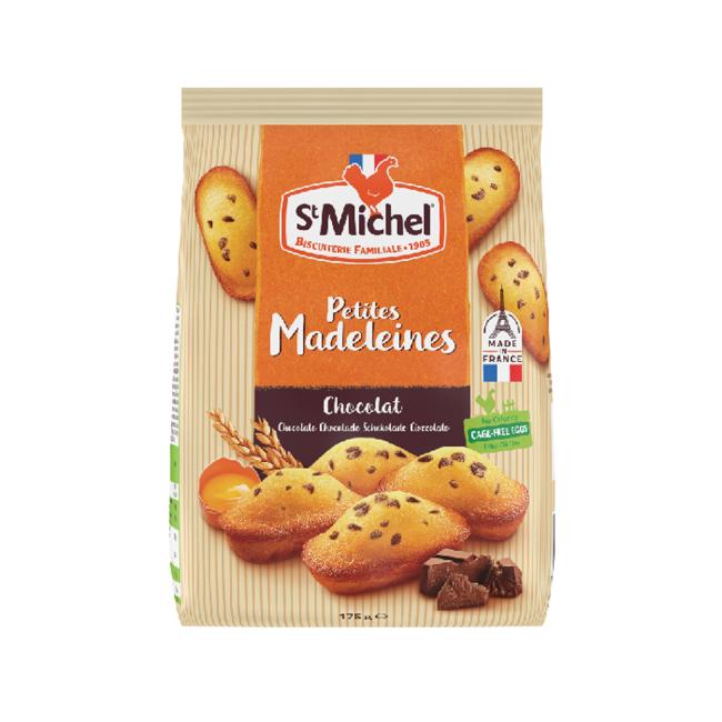 [PT640331] St. Michel Mini-Madeleines mit Schokoladenstückchen 175 g