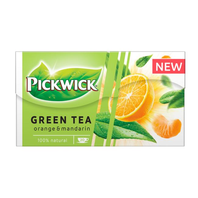 [PT641941] PICKWICK Grüner Orangen- und Mandarinentee HB 20 x 1,5 g