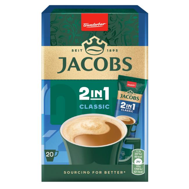 JACOBS 2in1 Kaffee 248g Packung