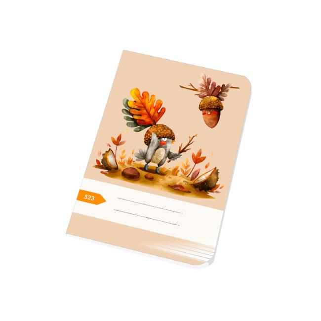 [BK052300] Notizbuch 523, A5, 20 Blatt, liniert