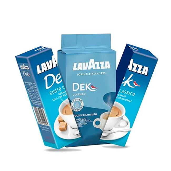 LAVAZZA DEK entkoffeinierter Kaffee, gemahlen, Beutel, 250 g