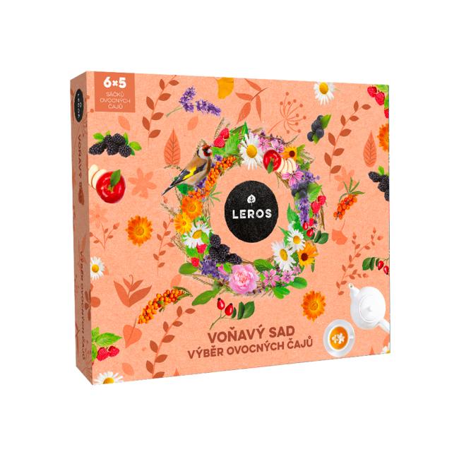 LEROS Dufttee-Kollektion „Garten“, 6 x 5 Beutel, 60 g