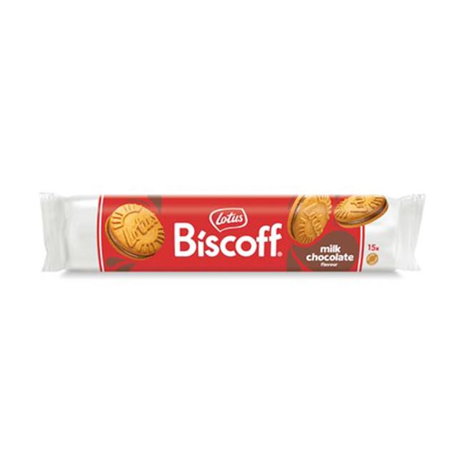 [PT669588] Lotus Biscoff Sandwich-Kekse mit Milchschokolade und Karamell, 150 g