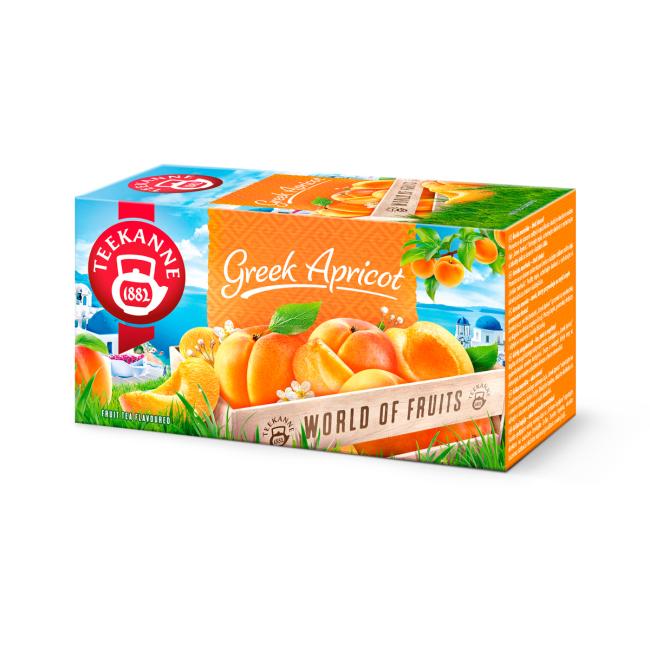 [PT697316] TEEKANNE Welt der Früchte Griechischer Aprikosen-HB-Tee 20 x 2,25 g