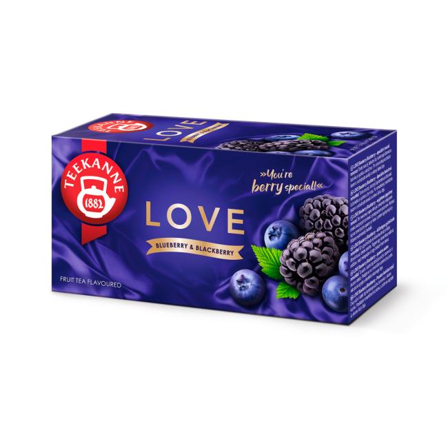 [PT697445] TEEKANNE Love Blueberry & Blackberry HB Tee 20 x 2,25 g