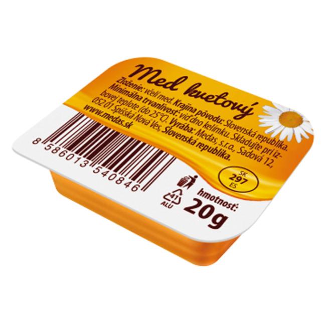 Bienenblütenhonig in Bechern 60 x 20 g