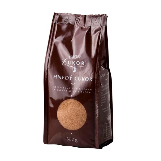 500 g brauner Kristallzucker mit Sirup