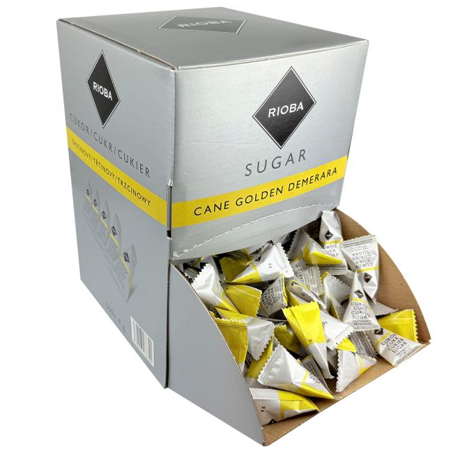 [PT700524] Rioba Rohrzucker 500 x 4 g Pyramiden