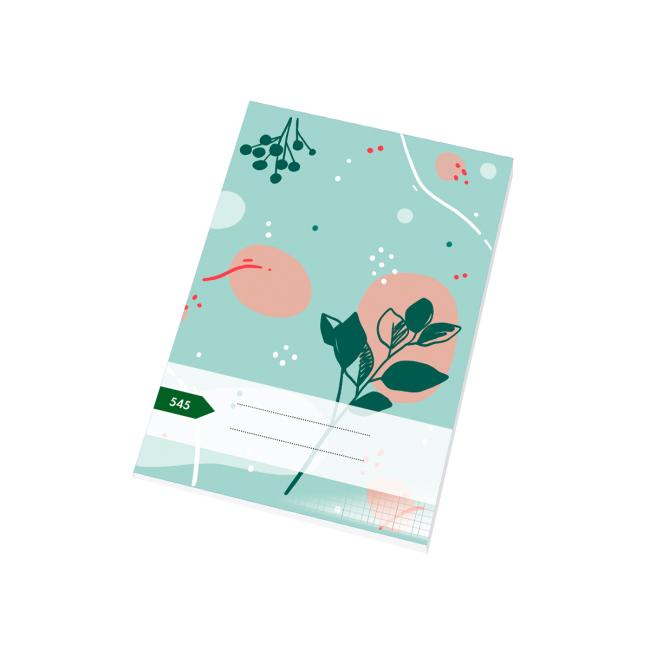 [BK054500] Notizbuch 545, A5, 40 Blatt, kariert