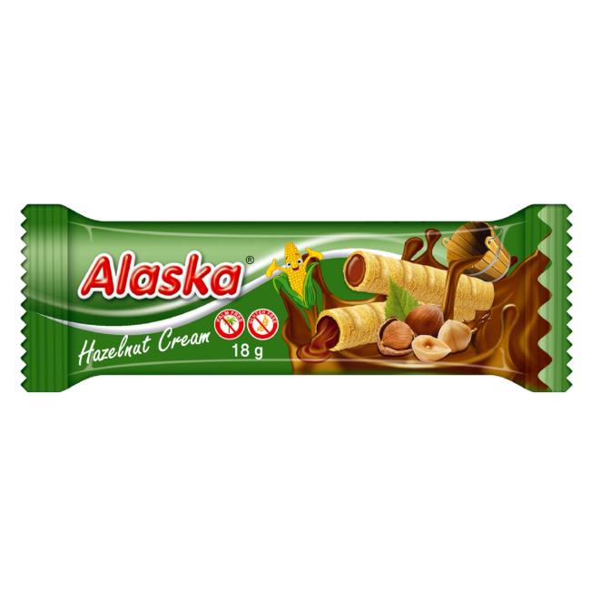 [PT723583] Alaska-Tuben gefüllt mit Haselnusscreme 18 g