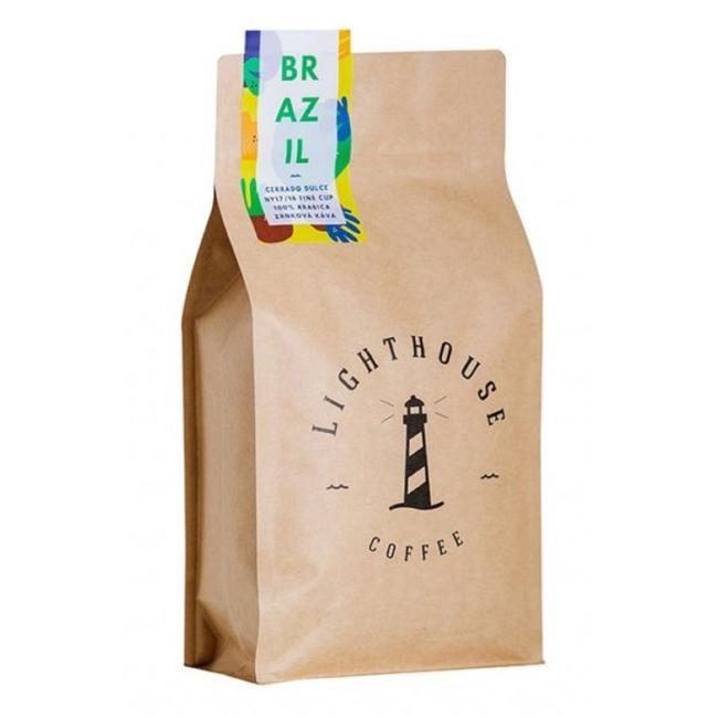 Lighthouse Coffee Brasilien Cerrado Dulce Fine Cup Kaffeebohnen 500 g