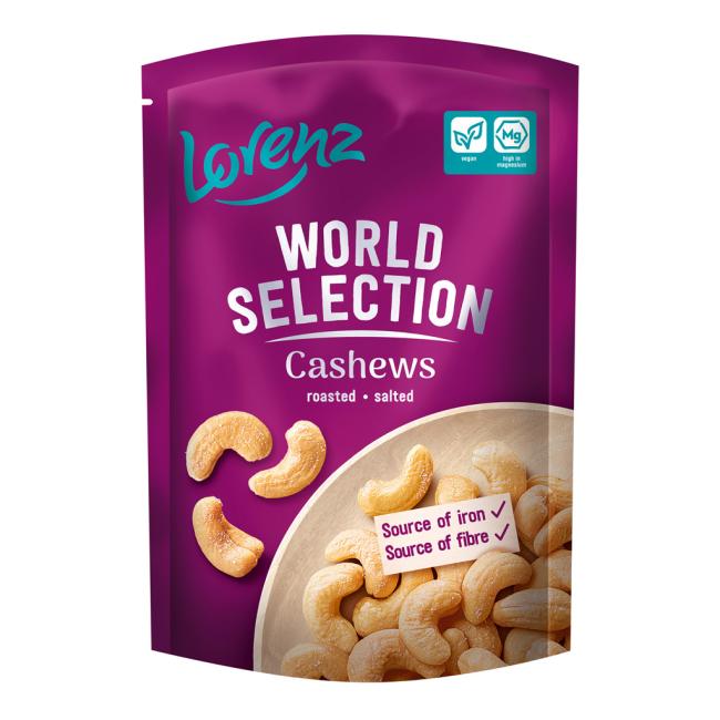 Gesalzene Cashewnüsse Lorenz 100 g