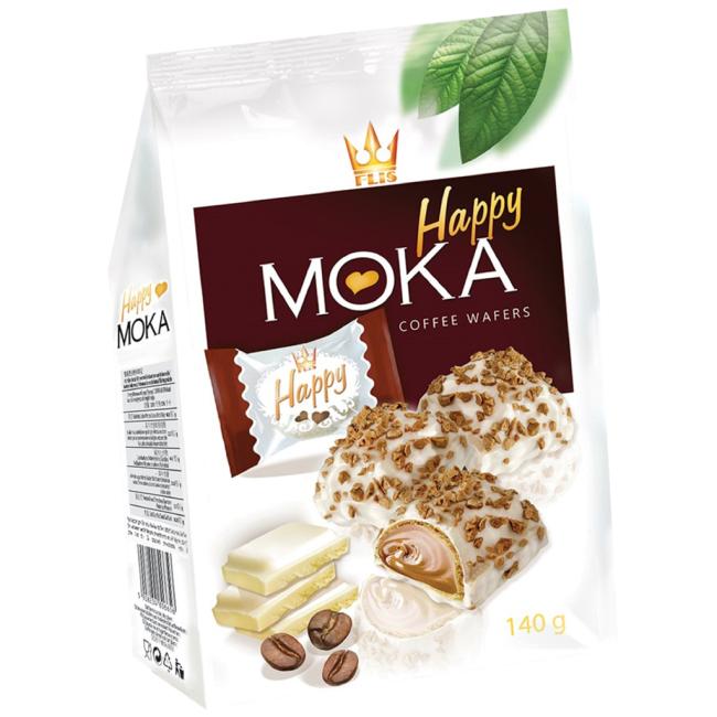 HAPPY MOKA Kaffeewaffeln 140 g