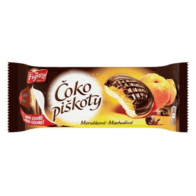 [PT800048] Figaro Schokoladenbiskuitkuchen Aprikose 147 g
