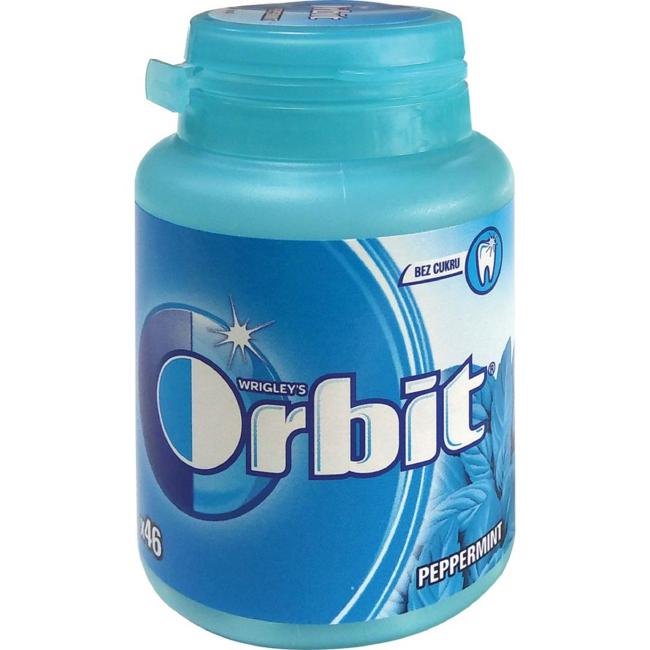Wrigley's Orbit Pfefferminz-Dragee, 64 g Dose