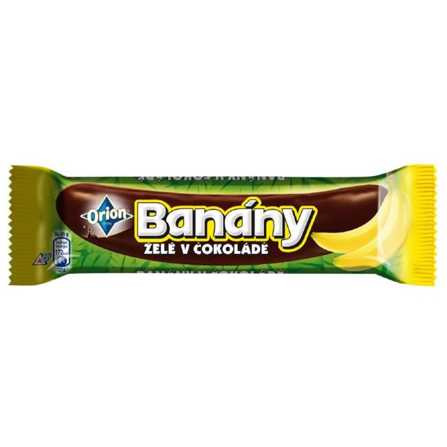 [PT800407] Bananen in Schokolade Orion 45g