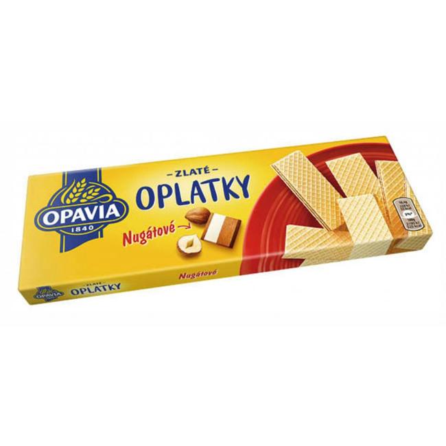 [PT800409] Goldene Nougatwaffeln 146 g